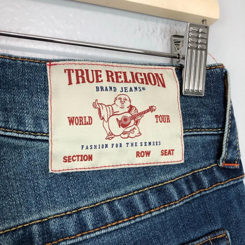 True Religion Ricky Relaxed Straight Jeans Mens Size 27